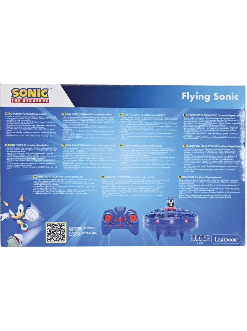 RC Flying Sonic Volant Télécommandé Bleu - Kiabi
