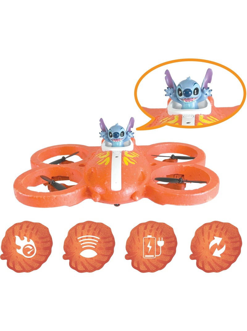 RC Flying Stitch Volant Télécommandé Orange - Kiabi