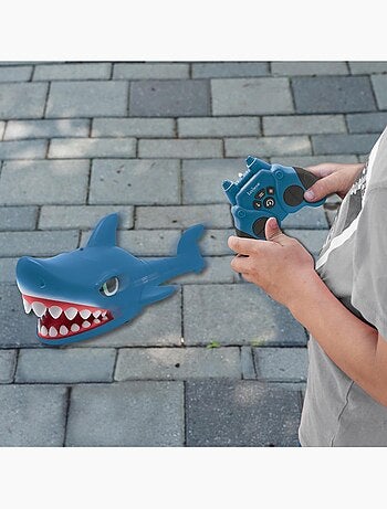 Rc shark - crazy shark télécommandé avec effets sonores