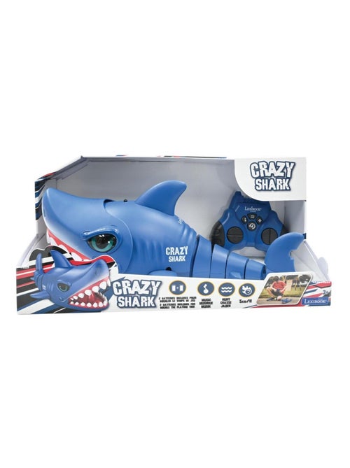 RC Shark - Crazy Shark télécommandé avec effets sonores - Kiabi