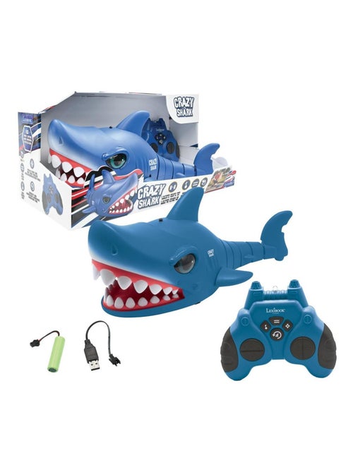 RC Shark - Crazy Shark télécommandé avec effets sonores - Kiabi