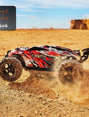 RC Voiture télécommandée OVERMAX X-Monster 3.5 - 30 km/h - 4 x 4 - 40 min - 2 x Carrosserie