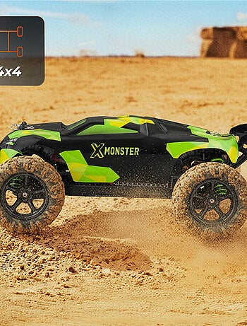 RC Voiture télécommandée OVERMAX X-Monster 3.5 - 30 km/h - 4 x 4 - 40 min - 2 x Carrosserie