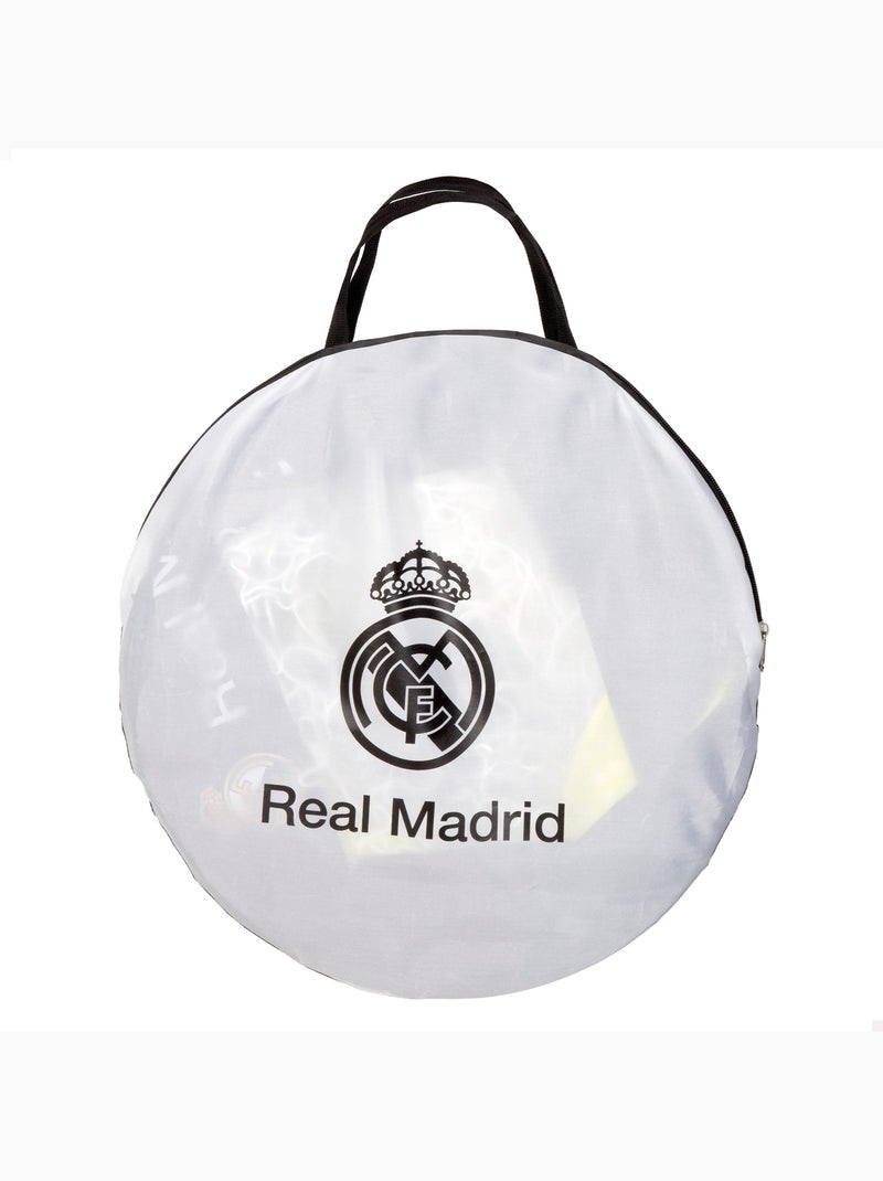 Real madrid 4 in 1 pop-up goal with dartboard 120x80x80 cm N/A - Kiabi