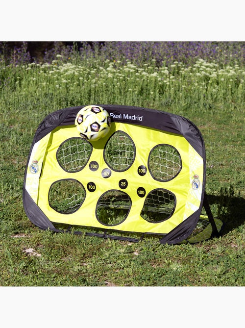 Real madrid 4 in 1 pop-up goal with dartboard 120x80x80 cm - Kiabi