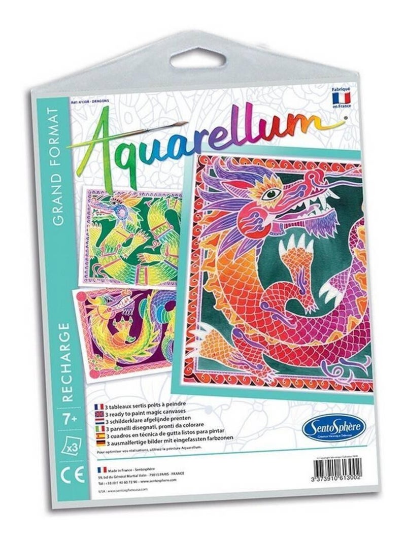 Recharge Aquarellum Dragons N/A - Kiabi