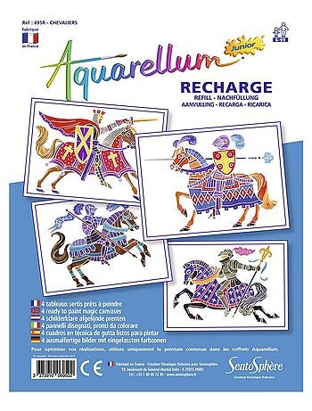 Recharge Aquarellum Junior : Chevaliers - Kiabi
