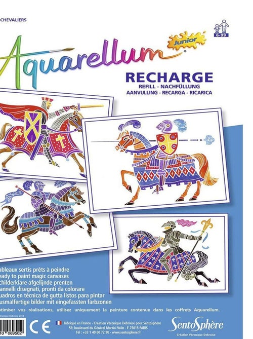 Recharge Aquarellum Junior : Chevaliers - Kiabi