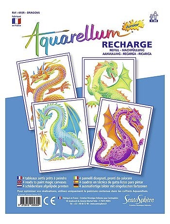 Recharge Aquarellum Junior : Dragons - Kiabi