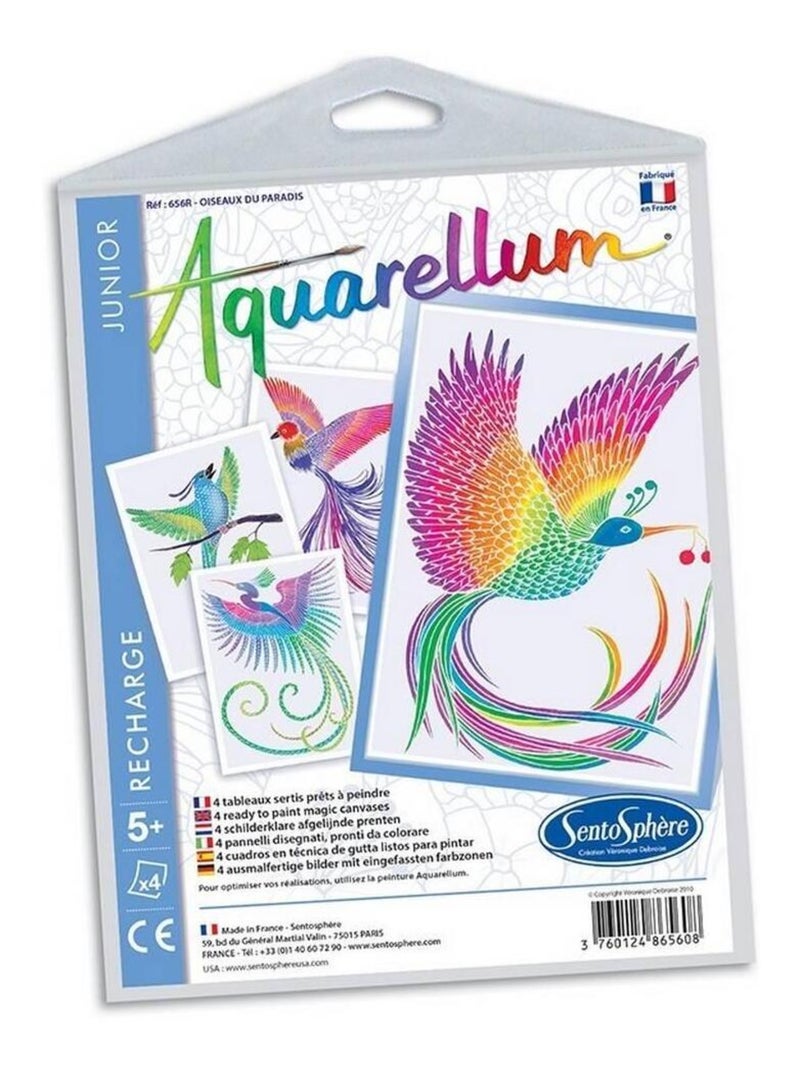 Recharge Aquarellum Junior Oiseaux du Paradis N/A - Kiabi