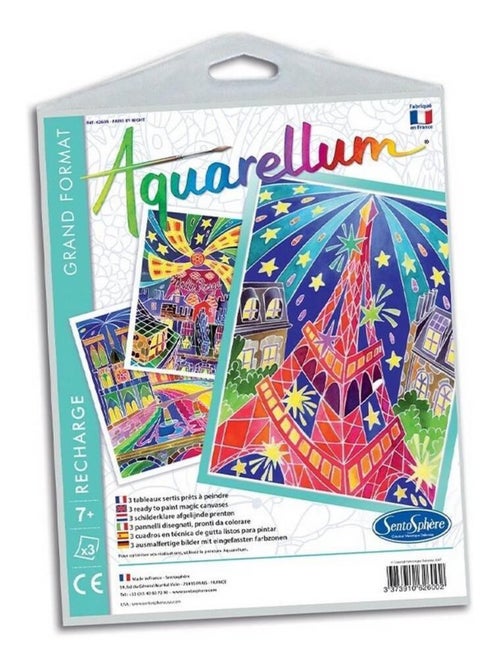 Recharge Aquarellum Paris by Night - Kiabi