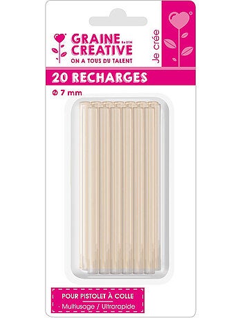 Recharge Colle Basse Température 20 Bâtons Colle Transparent 9x2x15 cm