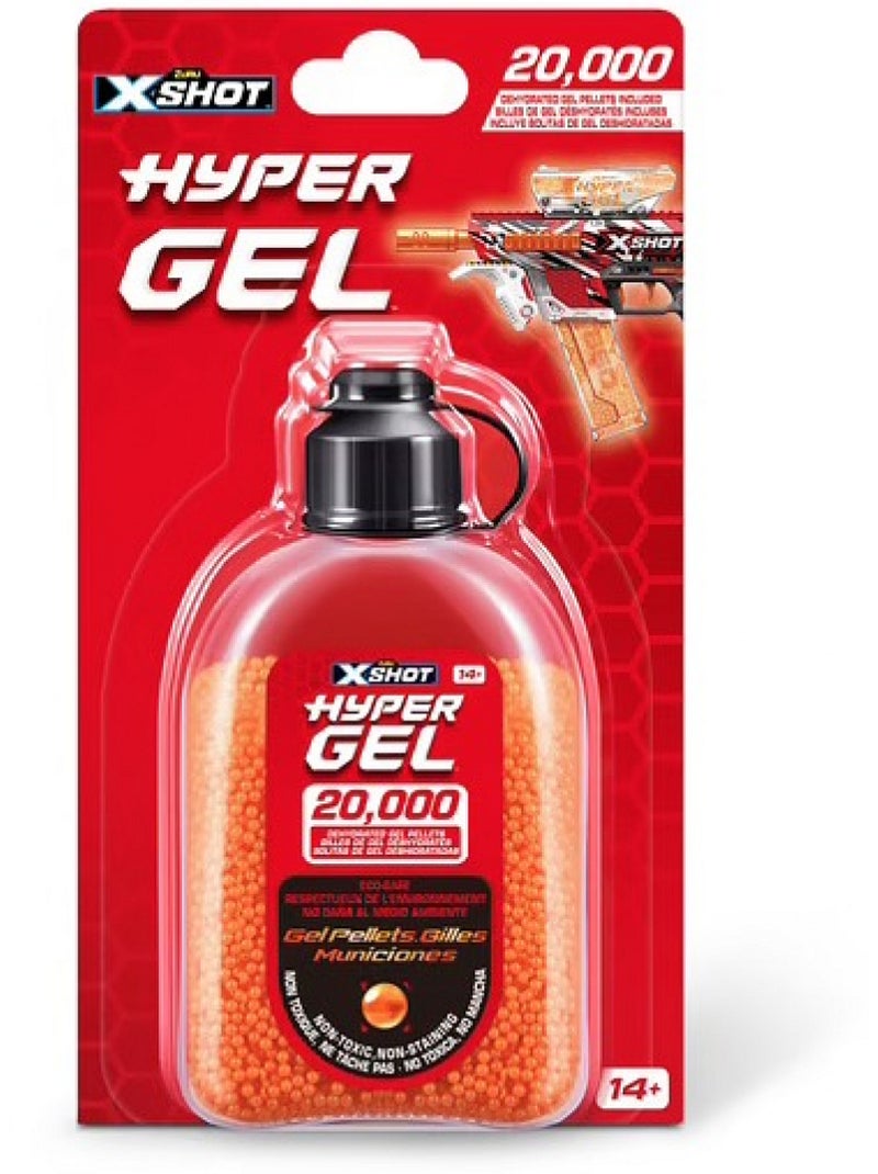 recharge  Hyper gel refill  (20k gellets) Rouge - Kiabi