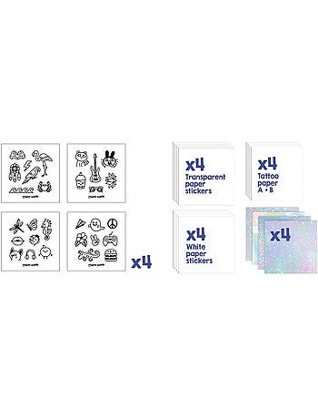 Recharge stickers et tatouages éphémères