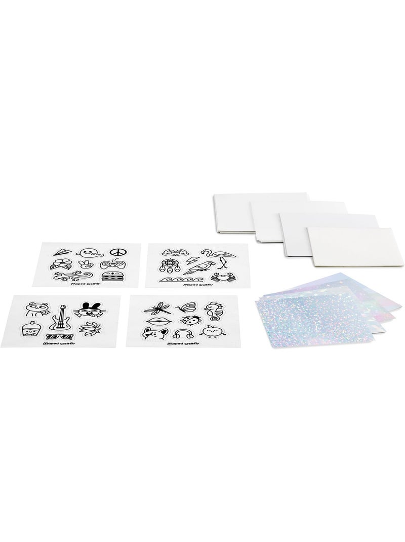 Recharge stickers et tatouages éphémères Multicolore - Kiabi