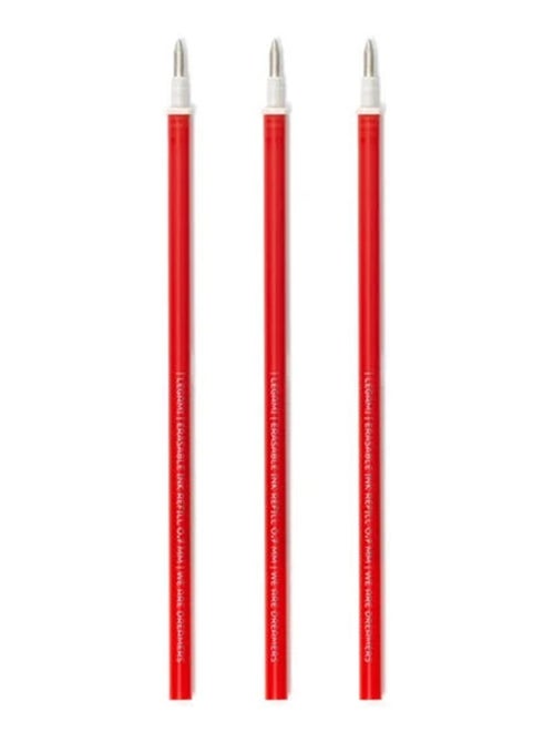 Recharges rouge pour stylo à encre gel effaçable - Erasable Pen - Kiabi