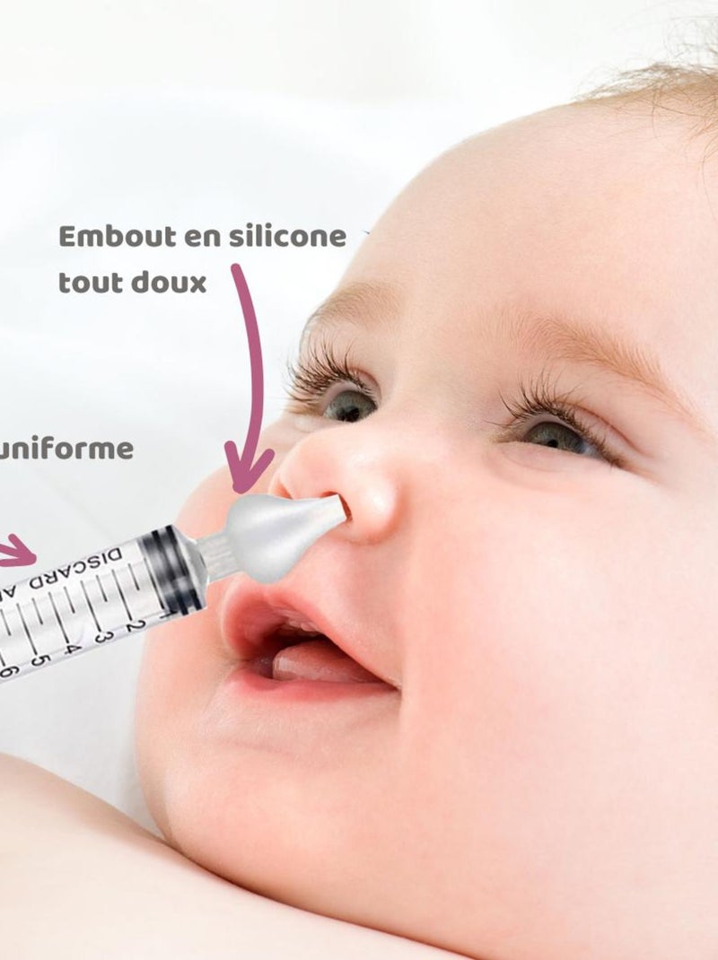 Recharges seringues nasales l Petit Nez ®️ Transparent - Kiabi