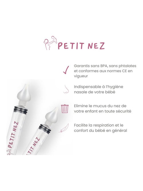 Recharges seringues nasales l Petit Nez ®️ - Kiabi