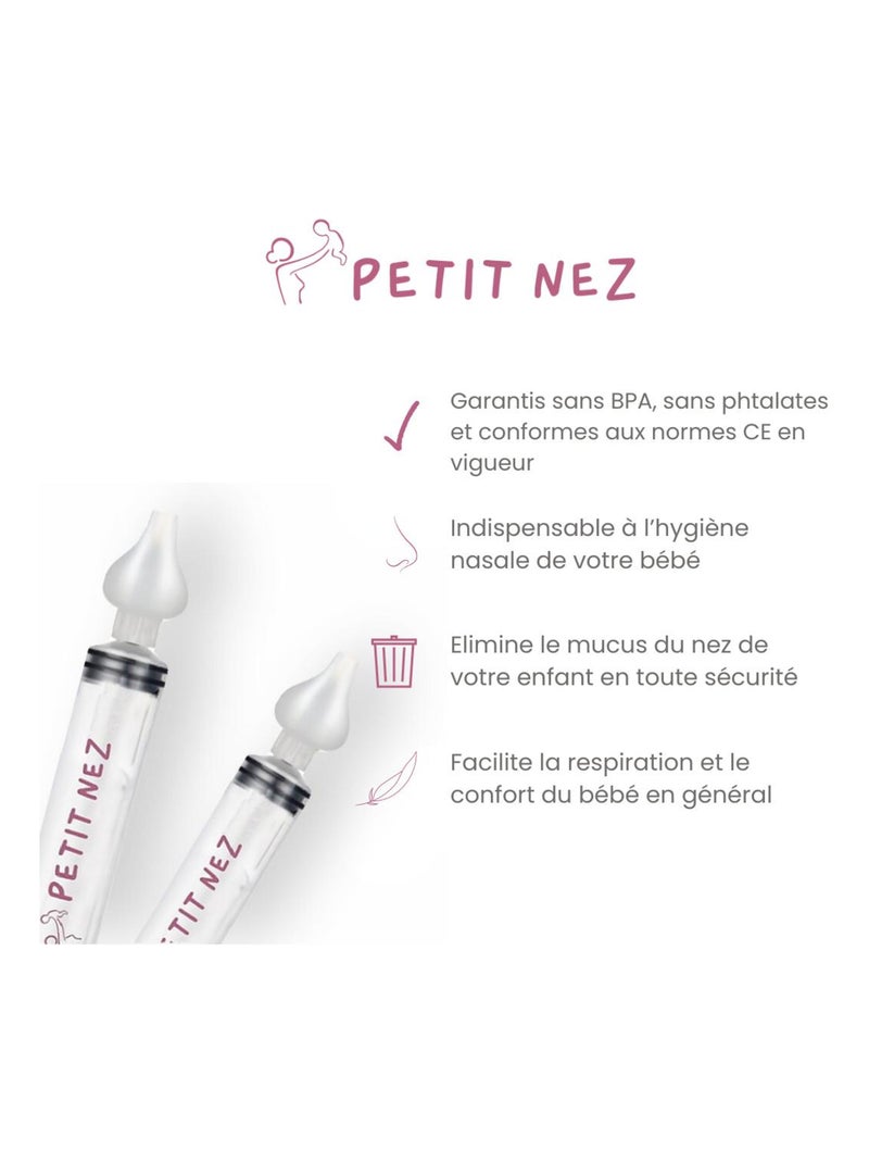 Recharges seringues nasales l Petit Nez ®️ Transparent - Kiabi
