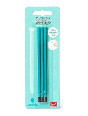 Recharges vertes pour stylo à encre gel effaçable
