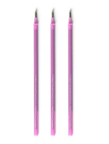 Recharges violettes pour stylo à encre gel effaçable