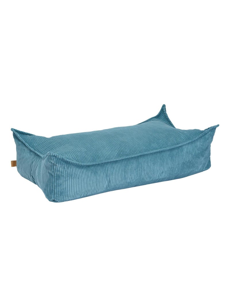 Rectangulair Pouf pour Enfant, Aesthetic Bleu - Kiabi