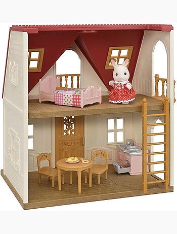 Red Roof Cosy Cottage Starter Home Dolhouse - Sylvanian Families