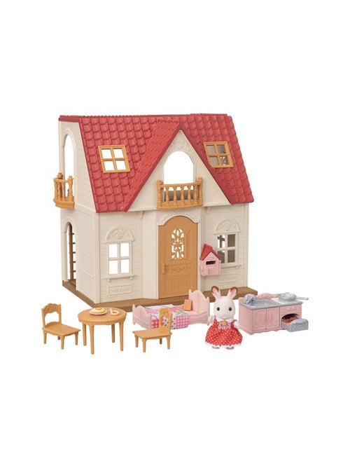 Red Roof Cosy Cottage Starter Home Dolhouse - Sylvanian Families - Kiabi