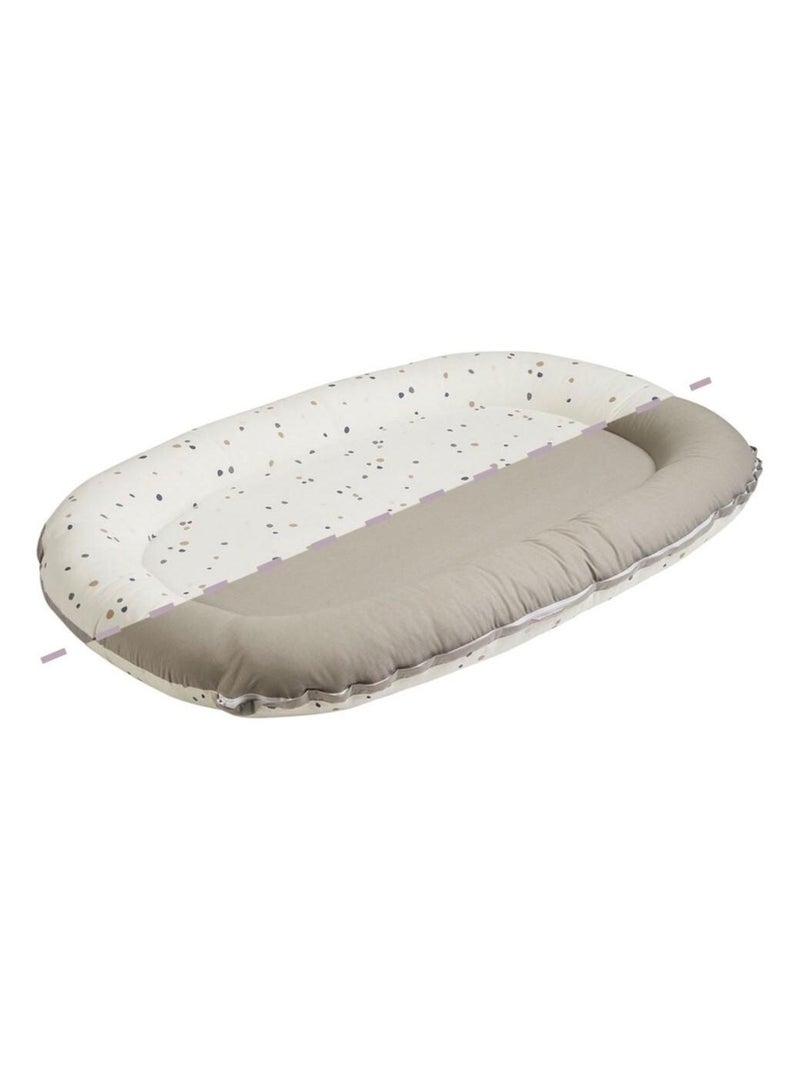 Réducteur de lit bébé réversible Ecru - Kiabi