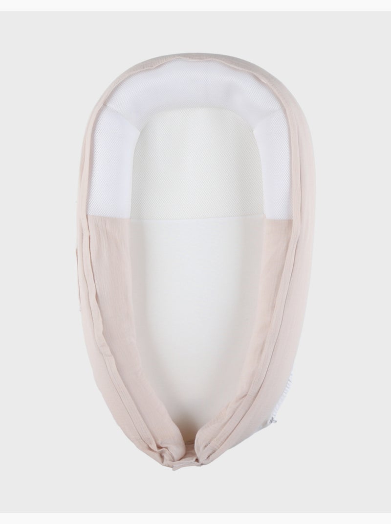 Réducteur de lit, mousseline de coton bio noukie's Beige - Kiabi