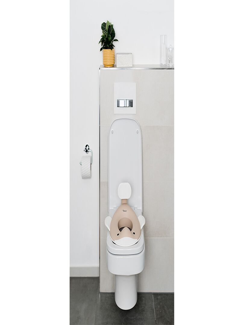 Réducteur de toilette baleine pour enfants - Beige - Kiabi - 29.99€
