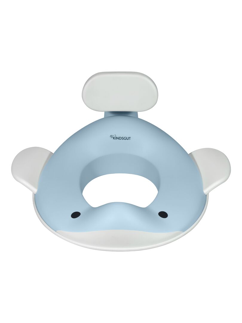 Réducteur de toilette baleine pour enfants Bleu clair - Kiabi