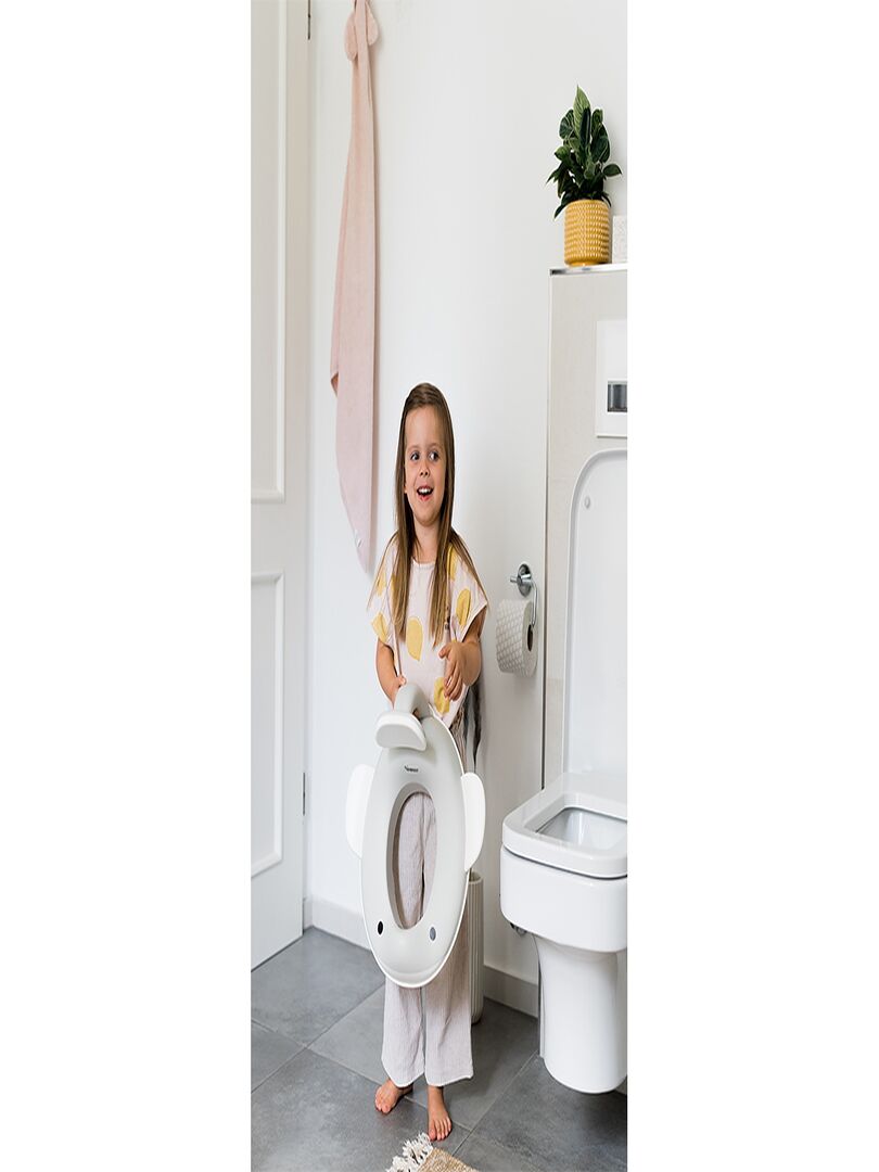 Réducteur de toilette baleine pour enfants - Gris clair - Kiabi - 29.99€