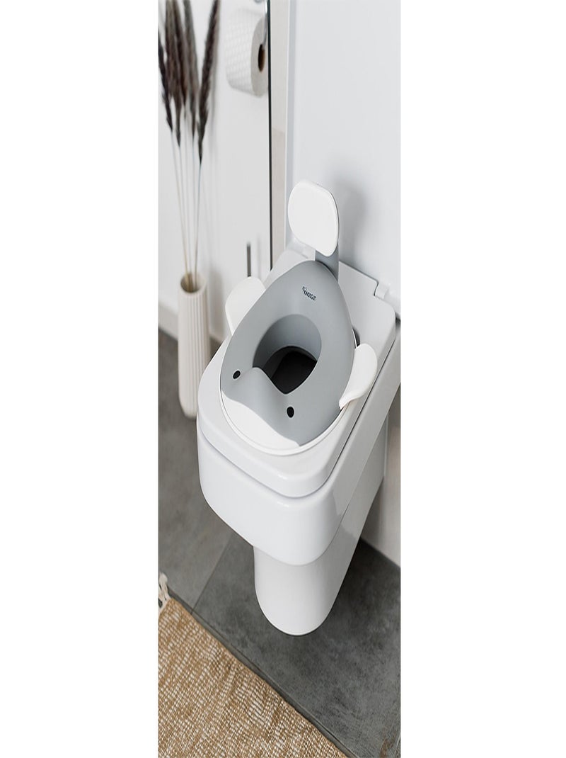 Réducteur de toilette baleine pour enfants Gris foncé - Kiabi
