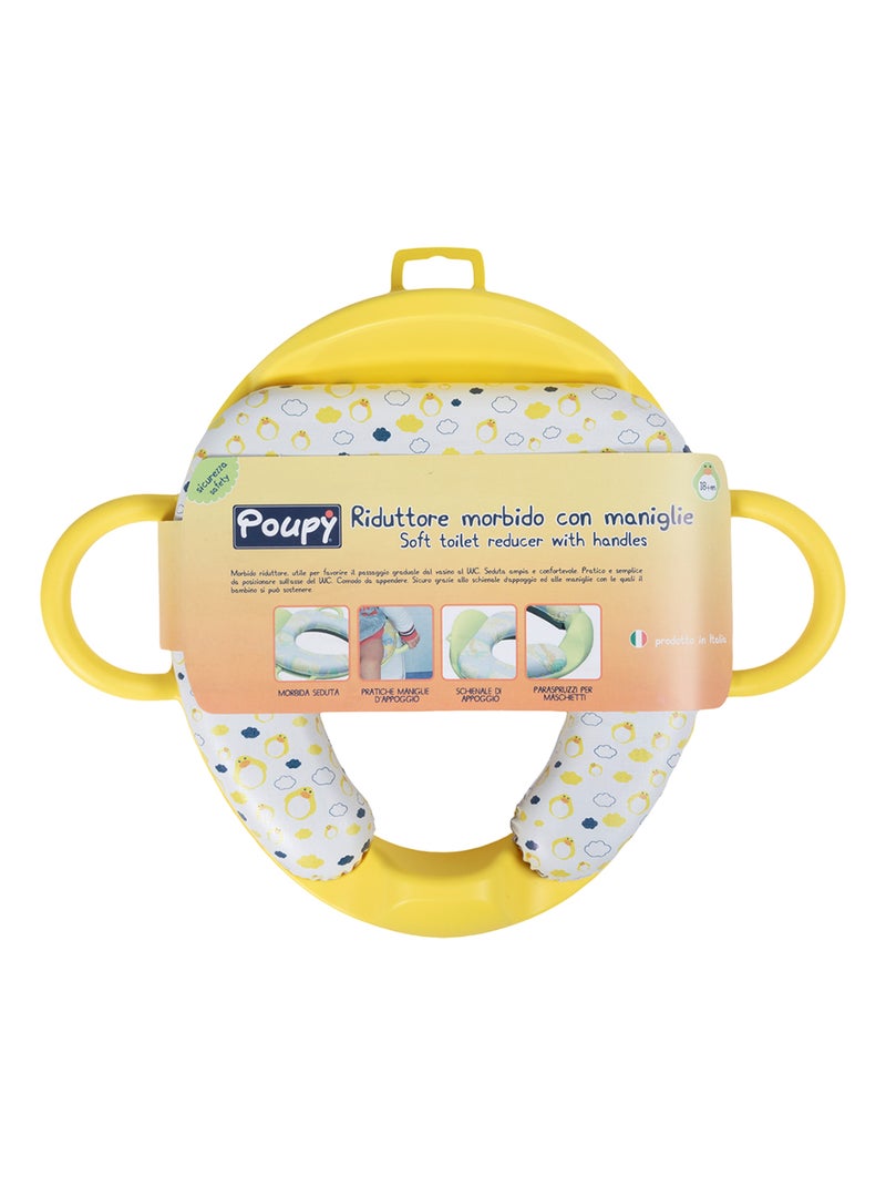 Réducteur de toilette pour enfant - Poupy Jaune - Kiabi