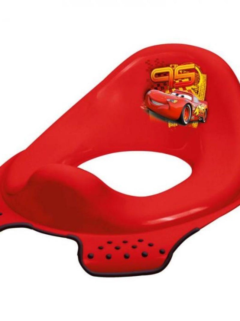 REDUCTEUR DE TOILETTES ANTIDERAPANT DISNEY "CARS" Rouge - Kiabi