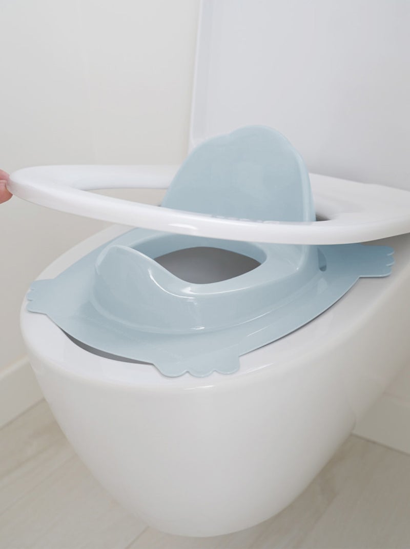 Réducteur de WC LUXE Bleu ciel - Kiabi