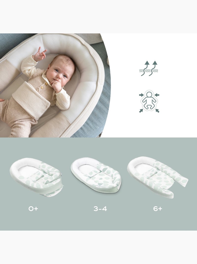 Réducteur nouveau-né nid douillet et sécurisé cocoon 'doomoo' Beige - Kiabi