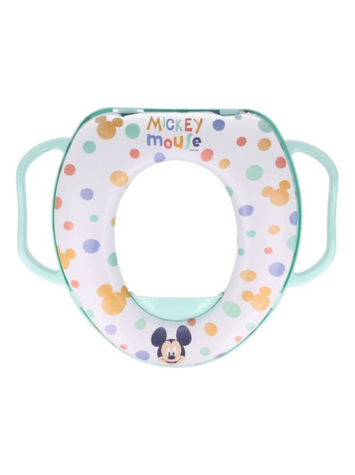 REDUCTEUR WC CONFORT AVEC POIGNEE MICKEY COOL - Kiabi
