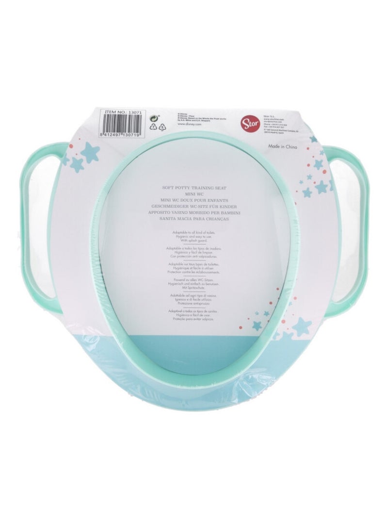 REDUCTEUR WC CONFORT AVEC POIGNEE MICKEY COOL Vert - Kiabi