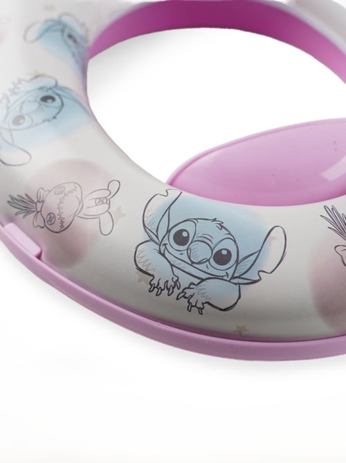 RÉDUCTEUR WC CONFORT AVEC POIGNÉES LILO et STITCH - Kiabi