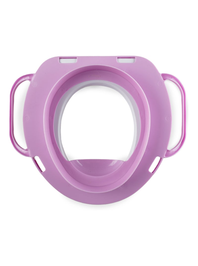 RÉDUCTEUR WC CONFORT AVEC POIGNÉES LILO et STITCH Violet - Kiabi