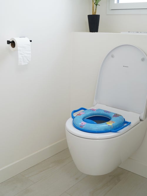 REDUCTEUR WC CONFORT AVEC POIGNEES PEPPA PIG COLLECTOR - Kiabi