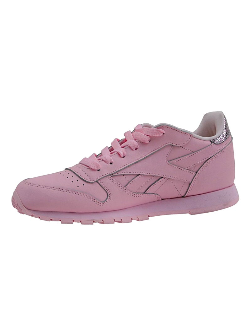 Reebok - Baskets motif/style métallisé CLASSIC Rose - Kiabi