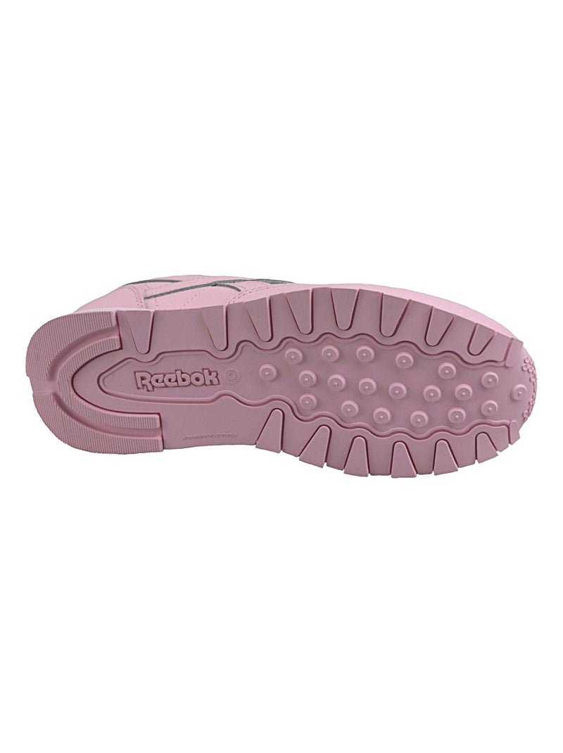 Reebok - Baskets motif/style métallisé CLASSIC Rose - Kiabi