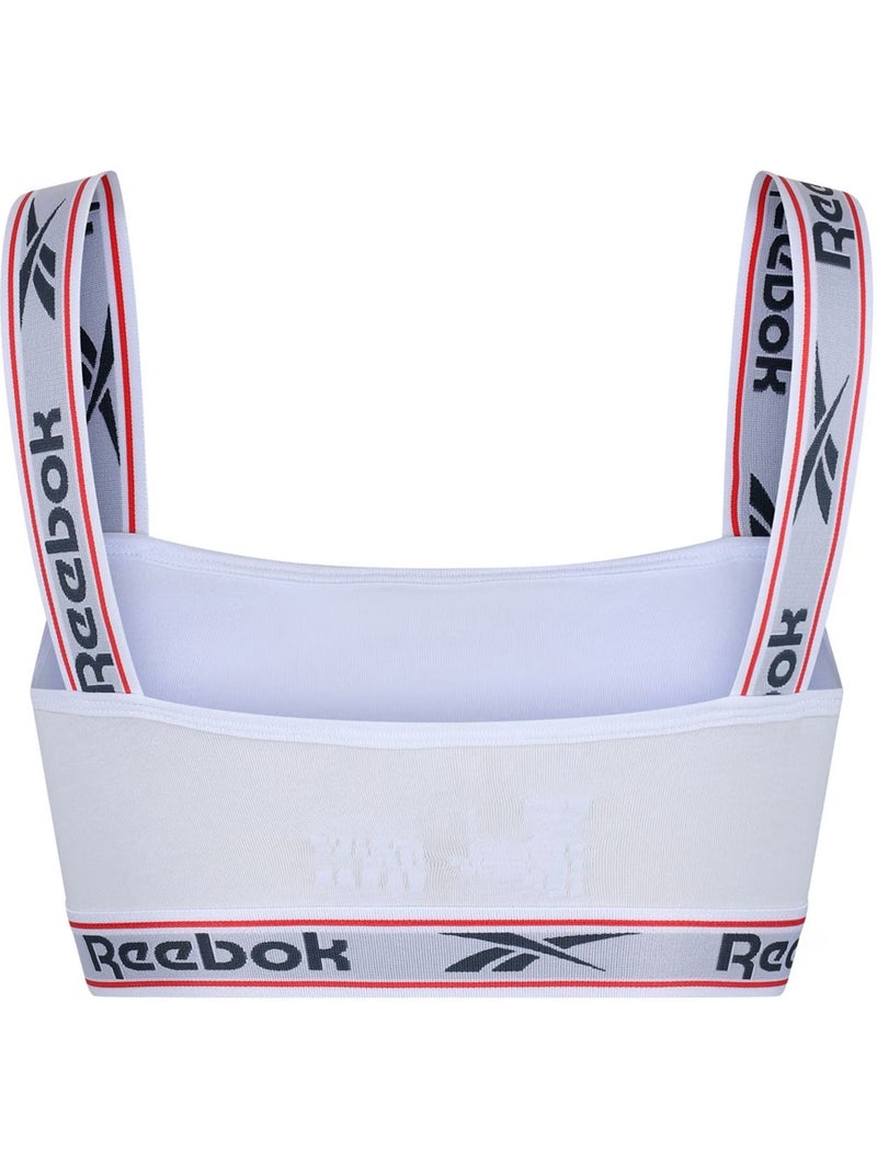 Reebok - Brassière de sport KRYSTAL Blanc - Kiabi