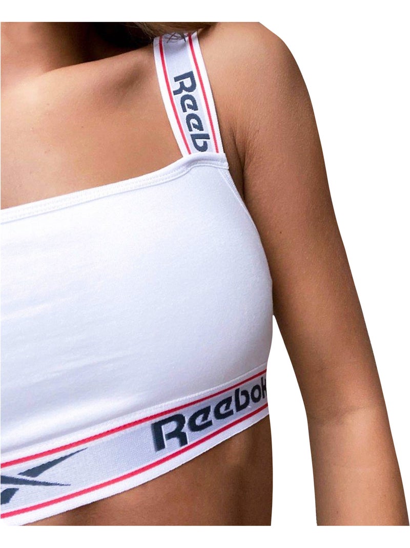 Reebok - Brassière de sport KRYSTAL Blanc - Kiabi