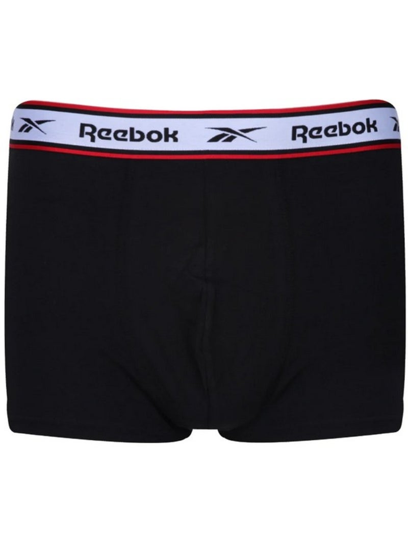 Reebok - Shorts de bain BARLOW Gris Noir - Kiabi