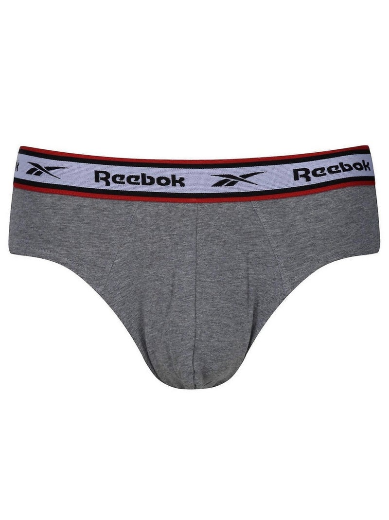 Reebok - Slips CHASE Noir Blanc Gris - Kiabi