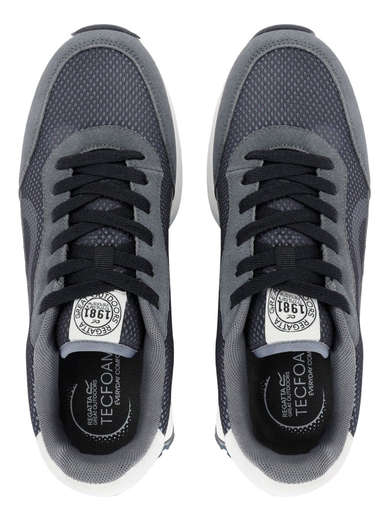 Régate - Baskets MARINE HERITAGE Noir Gris Noir - Kiabi